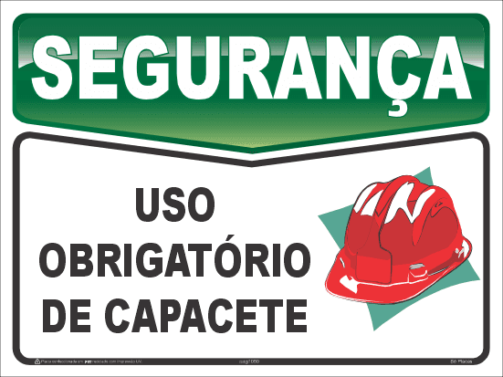 Segurança - Uso Obrigatório de Capacete 1 1
